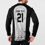 World Football 2026 New Zealand Custom Button Sweatshirt All White Fern Maori Tribal - Aussie Hoodie