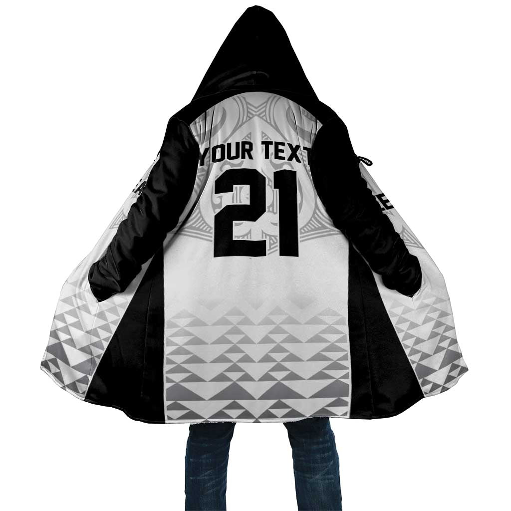 World Football 2026 New Zealand Custom Cloak All White Fern Maori Tribal - Aussie Hoodie