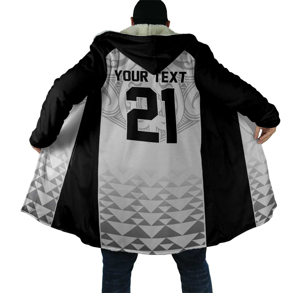 World Football 2026 New Zealand Custom Cloak All White Fern Maori Tribal - Aussie Hoodie