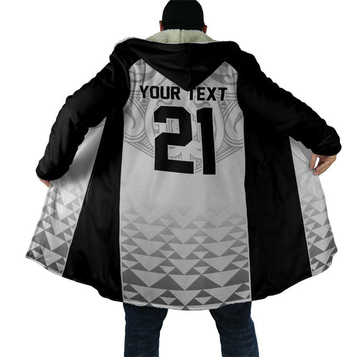 World Football 2026 New Zealand Custom Cloak All White Fern Maori Tribal - Aussie Hoodie
