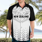 World Football 2026 New Zealand Custom Hawaiian Shirt All White Fern Maori Tribal - Aussie Hoodie