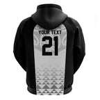 World Football 2026 New Zealand Custom Hoodie All White Fern Maori Tribal - Aussie Hoodie