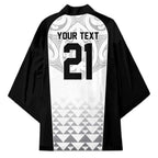 World Football 2026 New Zealand Custom Kimono All White Fern Maori Tribal - Aussie Hoodie