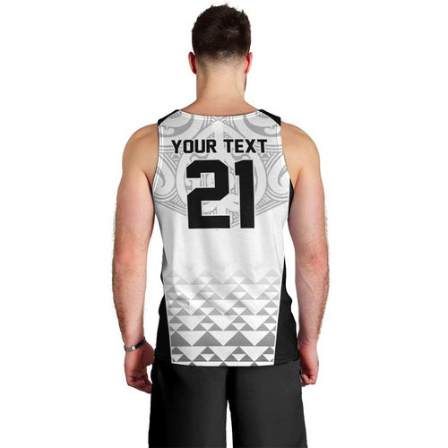 World Football 2026 New Zealand Custom Men Tank Top All White Fern Maori Tribal - Aussie Hoodie