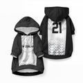World Football 2026 New Zealand Custom Pet Hoodie All White Fern Maori Tribal