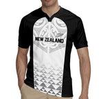 World Football 2026 New Zealand Custom Rugby Jersey All White Fern Maori Tribal - Aussie Hoodie