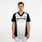 World Football 2026 New Zealand Custom Scrub Top All White Fern Maori Tribal - Aussie Hoodie