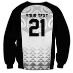 World Football 2026 New Zealand Custom Sweatshirt All White Fern Maori Tribal - Aussie Hoodie