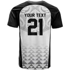 World Football 2026 New Zealand Custom T Shirt All White Fern Maori Tribal - Aussie Hoodie