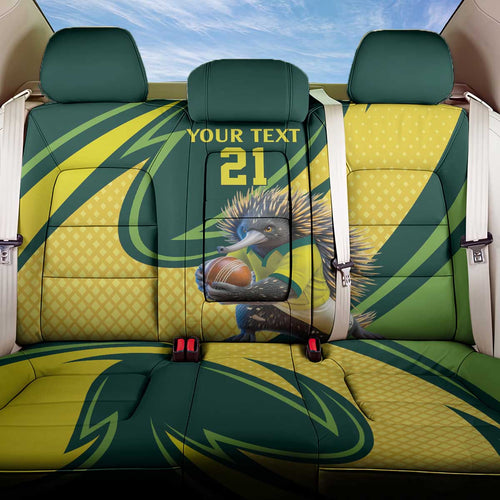 Australian Echidna Cricket Custom Back Car Seat Cover Aussie National Color