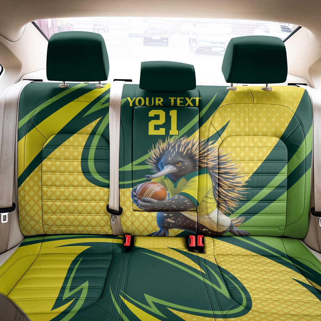 Australian Echidna Cricket Custom Back Car Seat Cover Aussie National Color