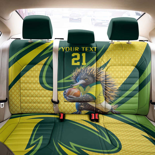 Australian Echidna Cricket Custom Back Car Seat Cover Aussie National Color