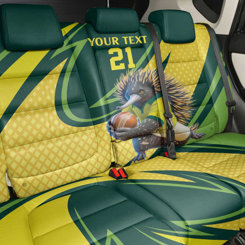 Australian Echidna Cricket Custom Back Car Seat Cover Aussie National Color