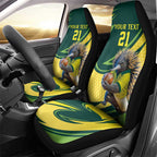 Australian Echidna Cricket Custom Car Seat Cover Aussie National Color