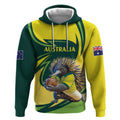 Australian Echidna Cricket Custom Hoodie Aussie National Color