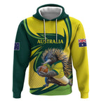 Australian Echidna Cricket Custom Hoodie Aussie National Color