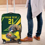 Australian Echidna Cricket Custom Luggage Cover Aussie National Color