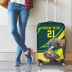 Australian Echidna Cricket Custom Luggage Cover Aussie National Color