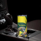 Australian Echidna Cricket Custom Skinny Tumbler Aussie National Color
