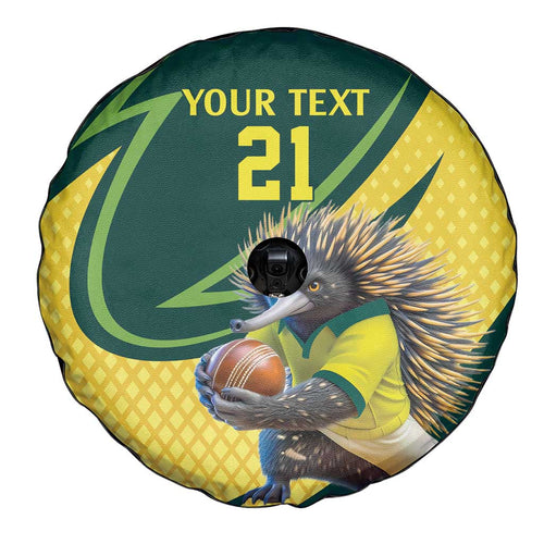 Australian Echidna Cricket Custom Spare Tire Cover Aussie National Color