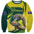 Australian Echidna Cricket Custom Sweatshirt Aussie National Color