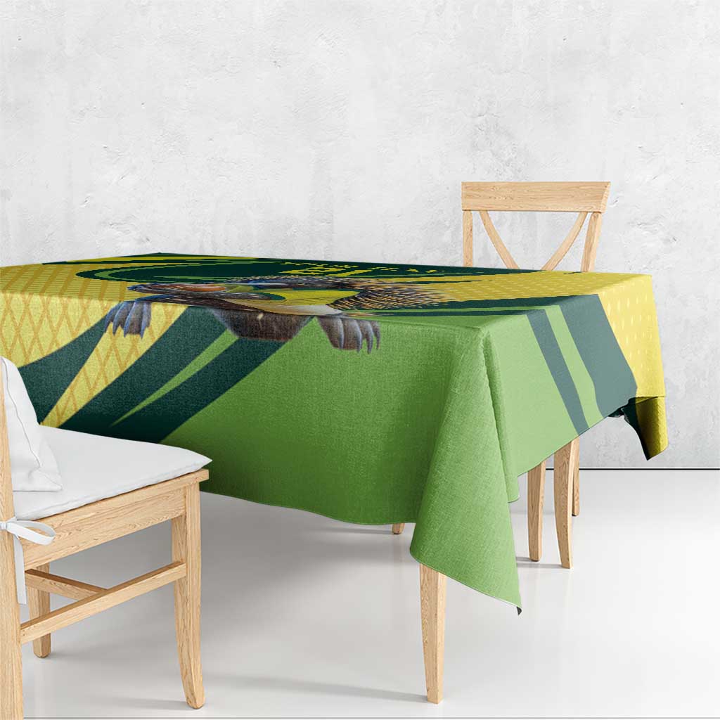 Australian Echidna Cricket Custom Tablecloth Aussie National Color