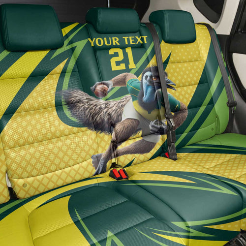 Australian Emu Cricket Custom Back Car Seat Cover Aussie National Color