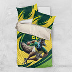 Australian Emu Cricket Custom Bedding Set Aussie National Color