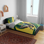 Australian Emu Cricket Custom Bedding Set Aussie National Color