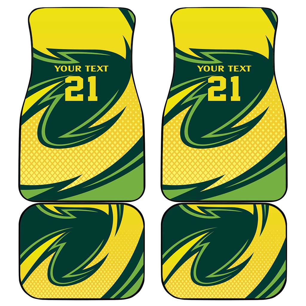 Australian Emu Cricket Custom Car Mats Aussie National Color
