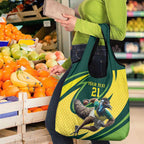Australian Emu Cricket Custom Grocery Bag Aussie National Color
