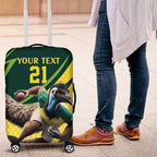 Australian Emu Cricket Custom Luggage Cover Aussie National Color