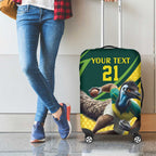 Australian Emu Cricket Custom Luggage Cover Aussie National Color