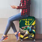 Australian Emu Cricket Custom Luggage Cover Aussie National Color