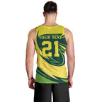 Australian Emu Cricket Custom Men Tank Top Aussie National Color