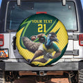 Australian Emu Cricket Custom Spare Tire Cover Aussie National Color