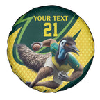 Australian Emu Cricket Custom Spare Tire Cover Aussie National Color