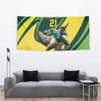 Australian Emu Cricket Custom Tapestry Aussie National Color