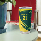 Australian Emu Cricket Custom Tumbler Cup Aussie National Color