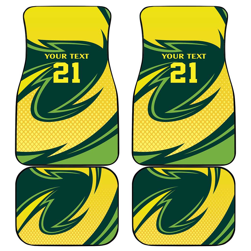 Australian Koala Bear Cricket Custom Car Mats Aussie National Color