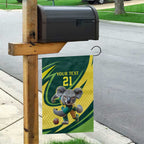 Australian Koala Bear Cricket Custom Garden Flag Aussie National Color