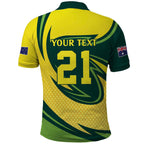 Australian Koala Bear Cricket Custom Polo Shirt Aussie National Color