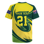 Australian Koala Bear Cricket Custom Rugby Jersey Aussie National Color