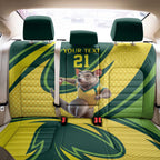 Australian Tasmanian Pademelon Cricket Custom Back Car Seat Cover Aussie National Color