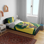 Australian Tasmanian Pademelon Cricket Custom Bedding Set Aussie National Color