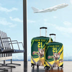 Australian Tasmanian Pademelon Cricket Custom Luggage Cover Aussie National Color