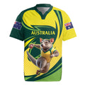 Australian Tasmanian Pademelon Cricket Custom Rugby Jersey Aussie National Color