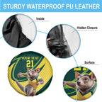 Australian Tasmanian Pademelon Cricket Custom Spare Tire Cover Aussie National Color