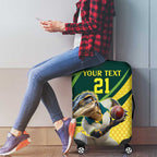 Australian Water Dragon Cricket Custom Luggage Cover Aussie National Color