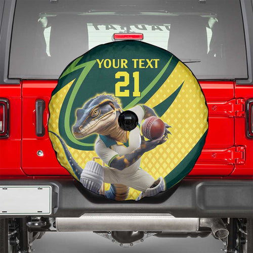 Australian Water Dragon Cricket Custom Spare Tire Cover Aussie National Color